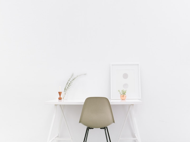 Minimalistisch interieur