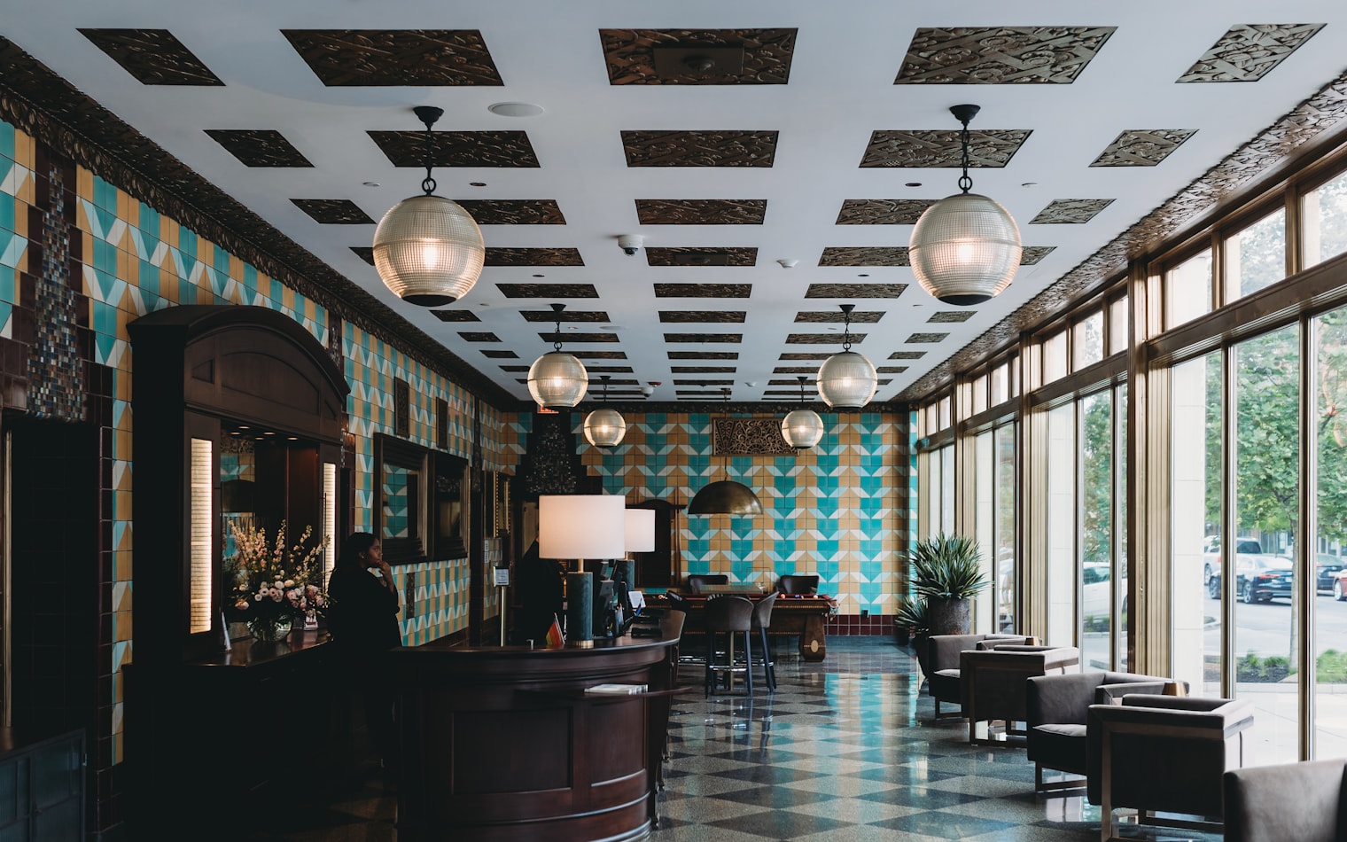Hotellobby met maatwerk